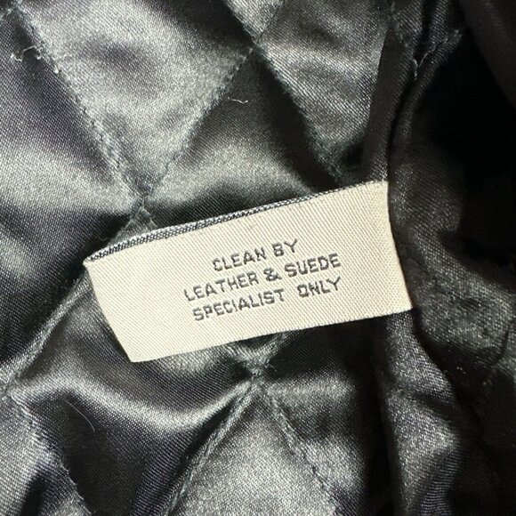 Vintage Max USA Leather Jacket Embroidered Patterned Design Hip Hop Y2K 90s XXL - Picture 5 of 16